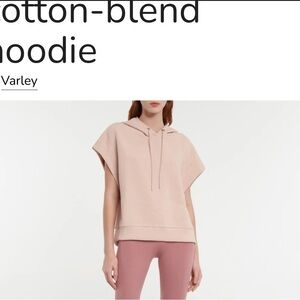 Varley Blush Sleeveless Hoodie